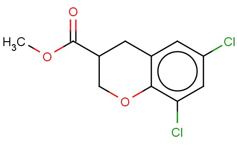 6,8-DICHLORO-CHROMAN-3-CARBOXYLIC ACID METHYL ESTER